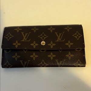 Louis Vuitton Dark Brown Monogram Wallet